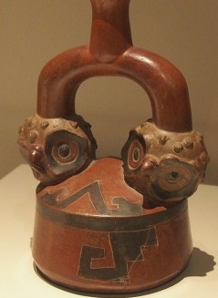2-Central Peru-Cupisnique twisted gourd-500 to 300 BC