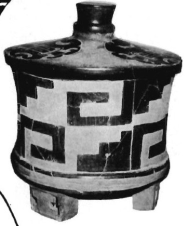 Teotihuacan twisted gourd-censer-winning 1976