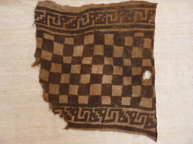 chancay-12th century--textile-from-peru-435x45-cms-checkerboard