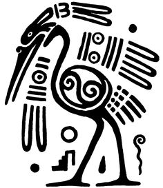 crane icon mayan-Important