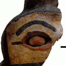 Effigy face, Pueblo A. Rm 6-from dave dove-four corners research-cropped