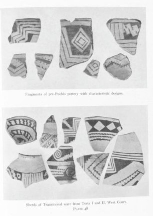 pre-pueblo pottery-pl 48-judd-material culture oif chaco