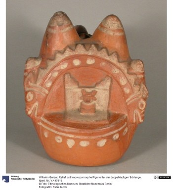 va 47919 enthroned figure with dounble-headed serpent
